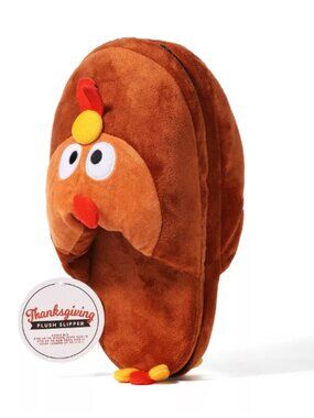 Viral Target Thanksgiving Turkey Slippers Adult M/L Brand New w/Tags! Fast Ship!